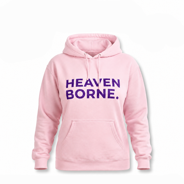 Pink & Purple Pullover Hoodie