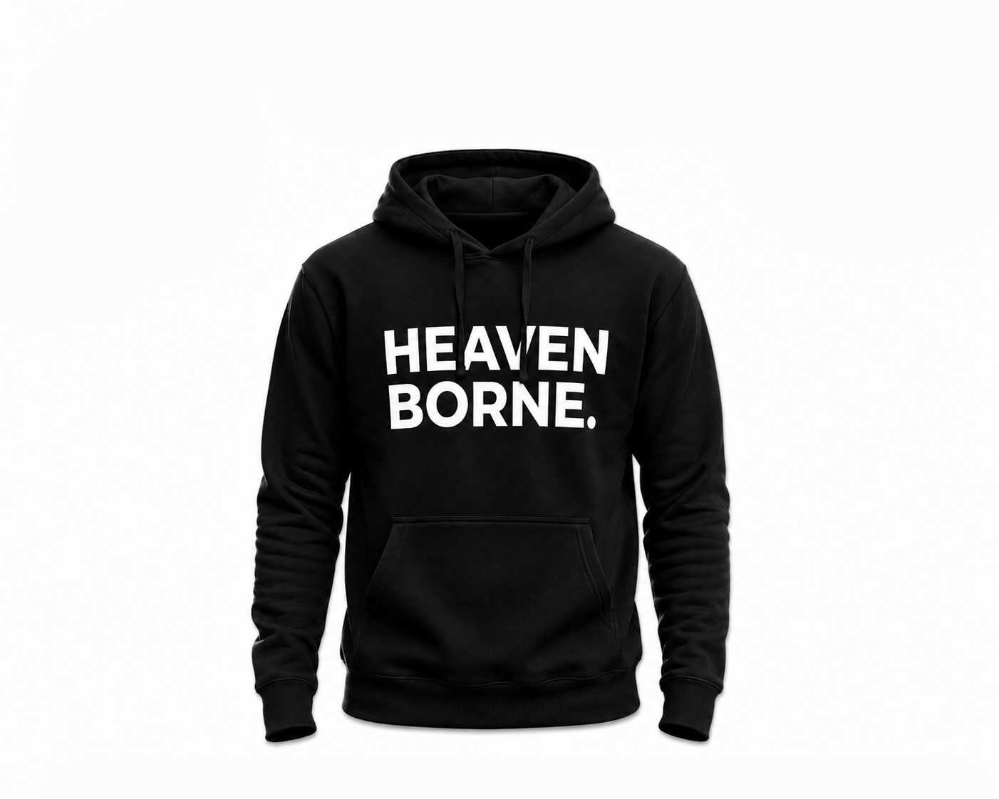 Black Pullover Hoodie
