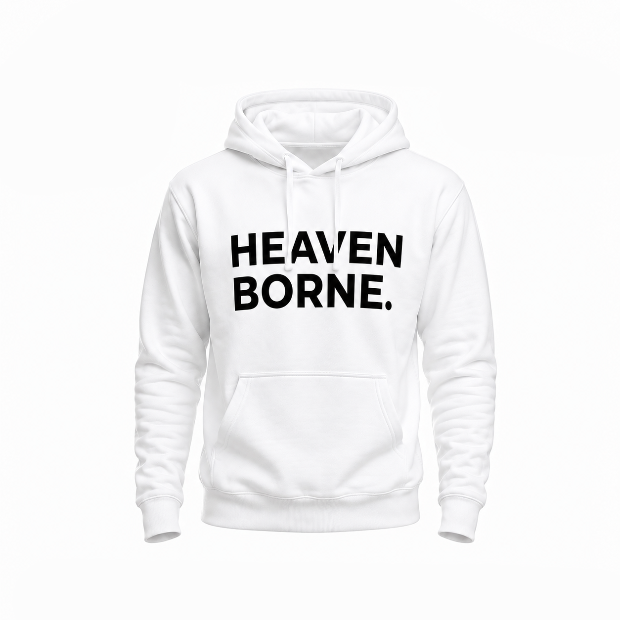 White Pullover Hoodie