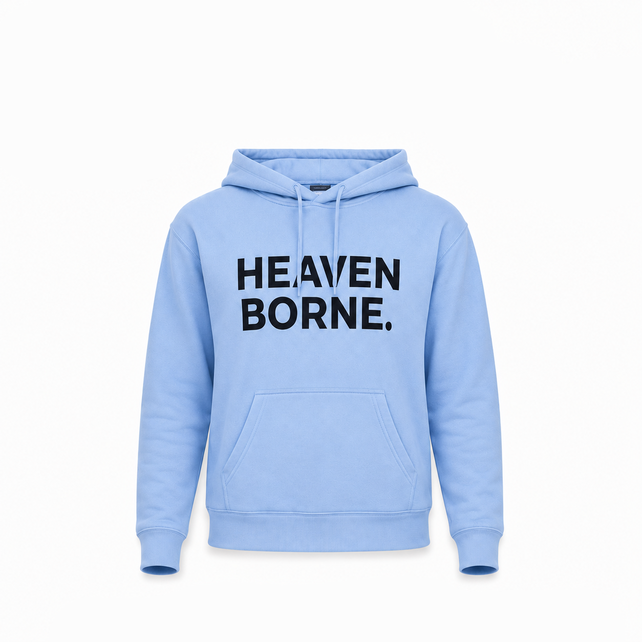 Light Blue Pullover Hoodie