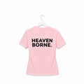 Pink fitted T-shirt